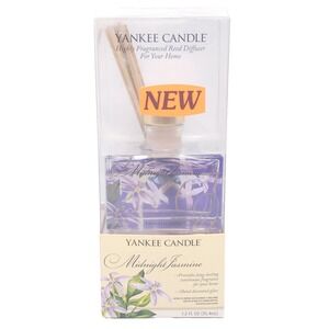 YANKEE CANDLE MIDNIGHT JASMINE Fragrance Reed Oil Diffuser NIB